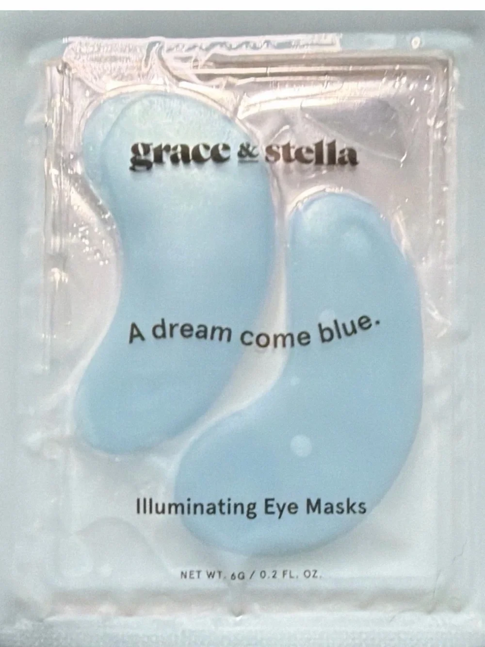 Lot of 7 grace & stella Blue Illuminating Eye Masks